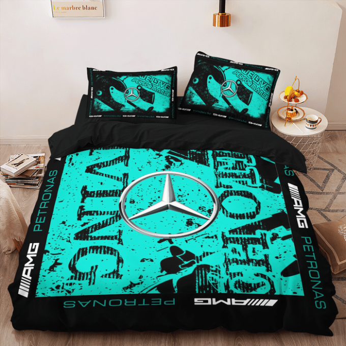 Mercedes-Amg Petronas Gift For Fans Duvet Cover Bedding Set Gift For Fans 5