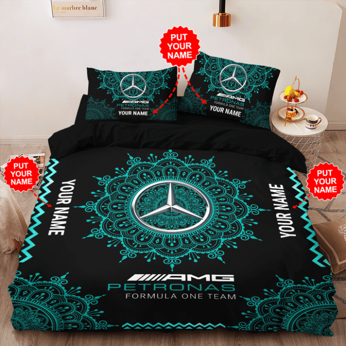 Mercedes-Amg Petronas Gift For Fans Duvet Cover Bedding Set Gift For Fans 2