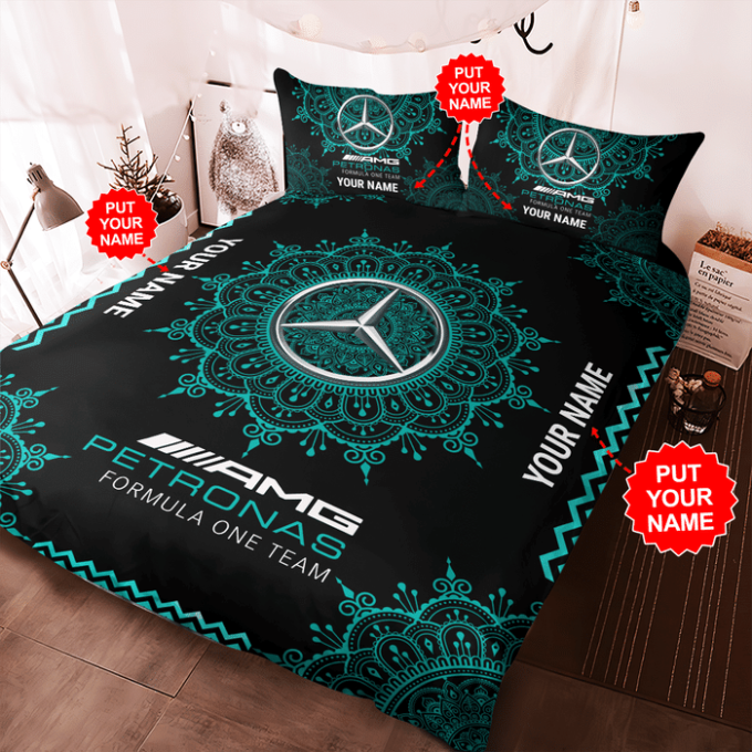 Mercedes-Amg Petronas Gift For Fans Duvet Cover Bedding Set Gift For Fans 5