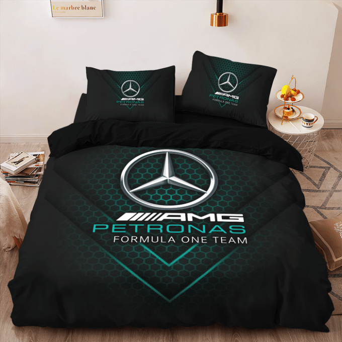 Mercedes-Amg Petronas Gift For Fans Duvet Cover Bedding Set Gift For Fans 4