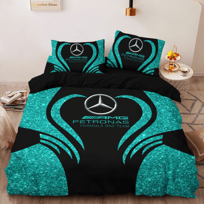 Mercedes-Amg Petronas Gift For Fans Duvet Cover Bedding Set Gift For Fans 4