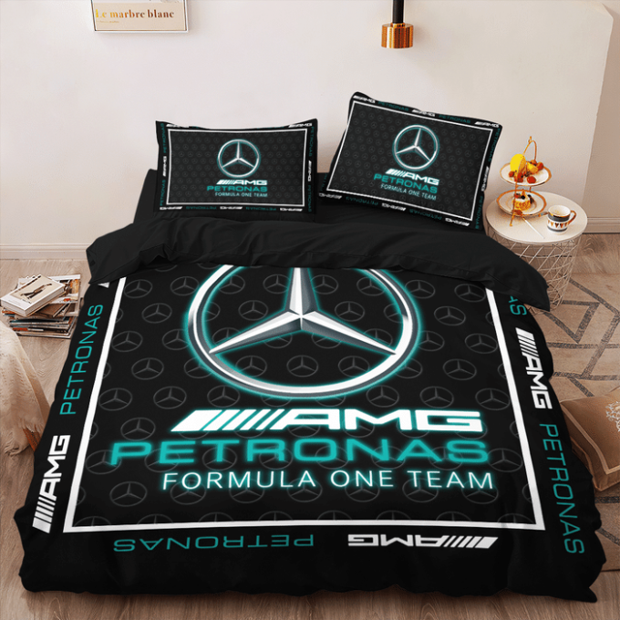 Mercedes-Amg Petronas Gift For Fans Duvet Cover Bedding Set Gift For Fans 4