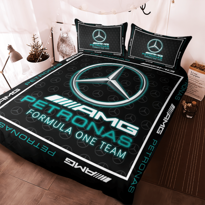 Mercedes-Amg Petronas Gift For Fans Duvet Cover Bedding Set Gift For Fans 3