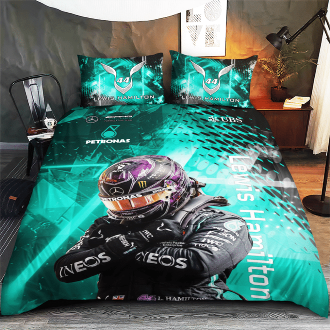 Mercedes-Amg Petronas Gift For Fans Duvet Cover Bedding Set Gift For Fans 4