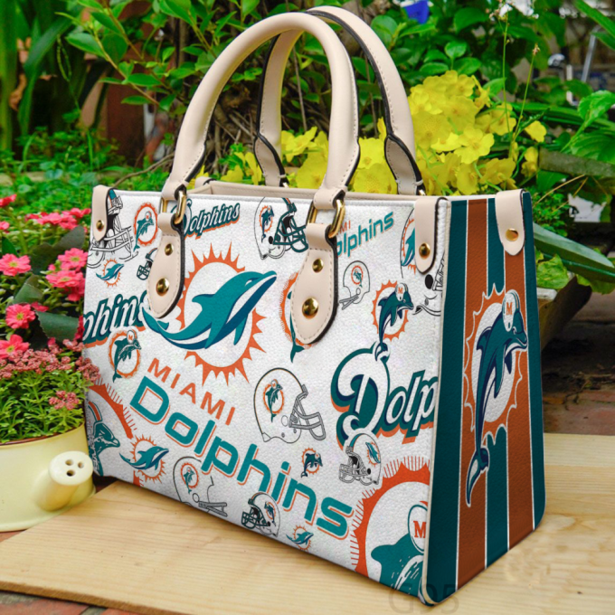 Miami Dolphins A1 Leather Bag G95 2