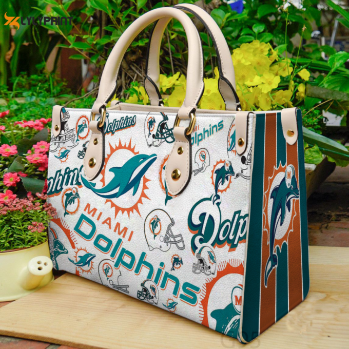 Miami Dolphins A1 Leather Bag G95 1