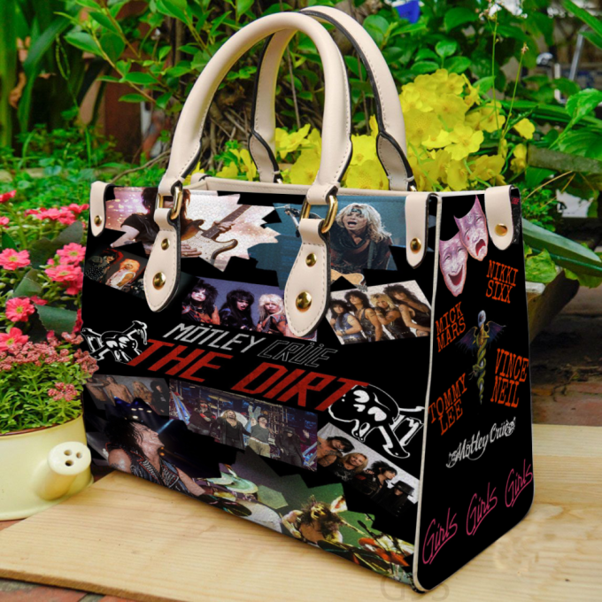 Motley Crue 3 Leather Bag G95 2