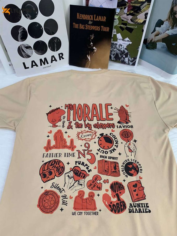 Mr Morale &Amp;Amp; The Big Steppers Album By Kendrick Lamar Shirt 1