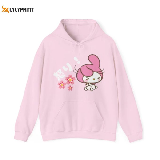 My Melody Heavy Blend™ Hooded Sweatshirt For Women | Cute My Melody Oversized Hoodie 1