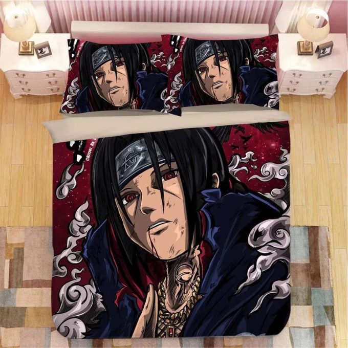 Naruto Uzumaki Naruto Duvet Cover Bedding Set Gift For Fans 3