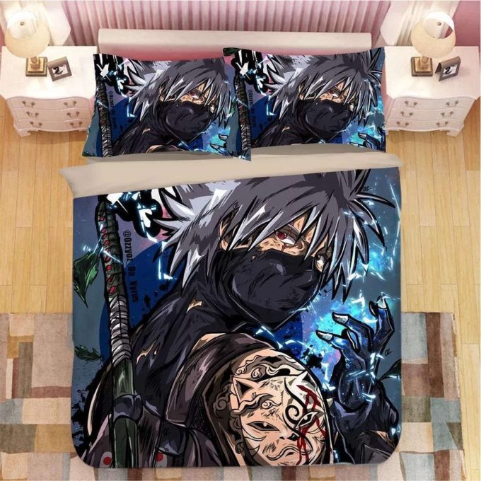 Naruto Uzumaki Naruto Duvet Cover Bedding Set Gift For Fans 2