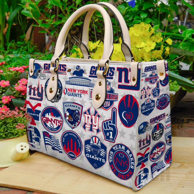 New York Giants Leather Bag For Women Gift 2