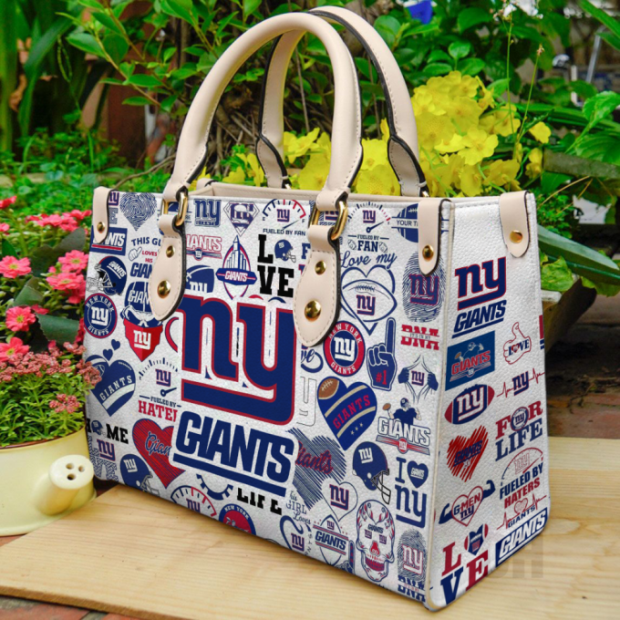 New York Giants Lover Leather Bag For Women Gift 2