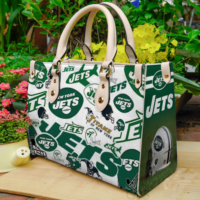 New York Jets Love A1 Leather Bag G95 2