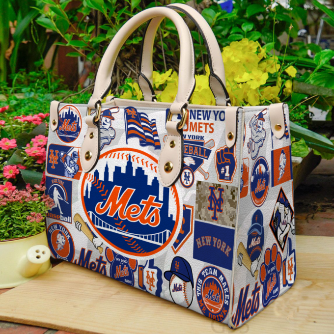 New York Mets Lover Leather Bag G95 2