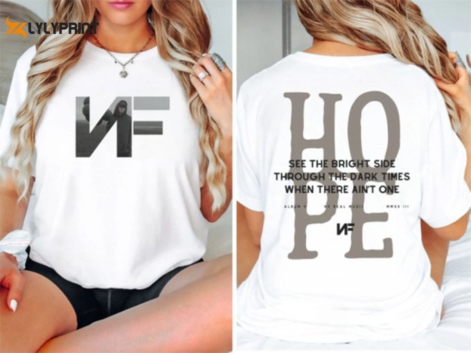 Nf Hope Tracklist Shirt, Hope Album Tour Merch Tshirt, Best Fan Gift, Concert Tee, Vintage Aesthetic Shirt, Fan Art, Illustration, Artwork 1