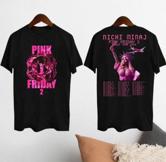 Shop The Limited Edition Nicki Minaj Pink Friday 2 Shirt - Tour Exclusive 1