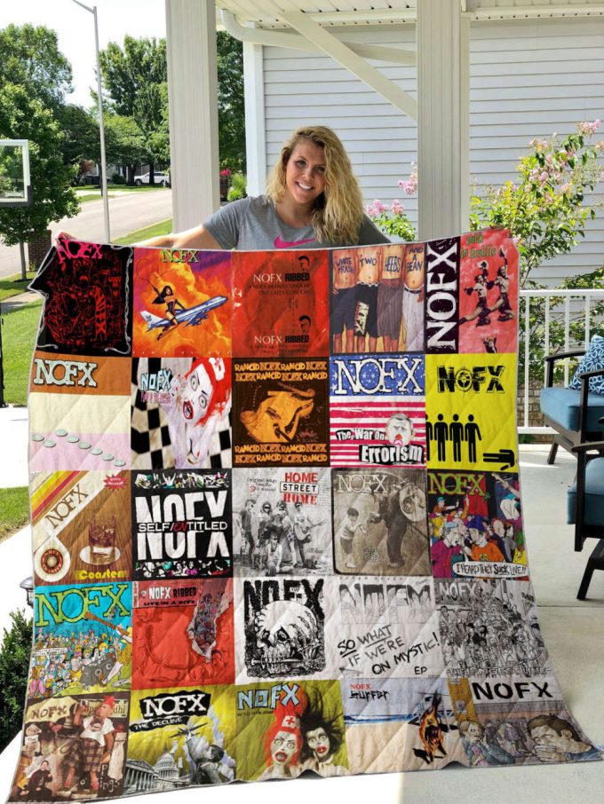 Nofx Quilt Blanket For Fans Home Decor Gift 2