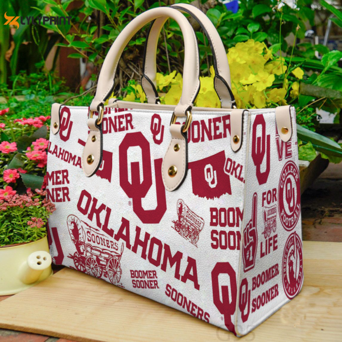 Oklahoma Sooners A1 Leather Bag G95 1