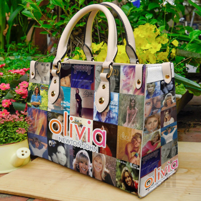 Olivia Newton-John Leather Bag For Women Gift 2