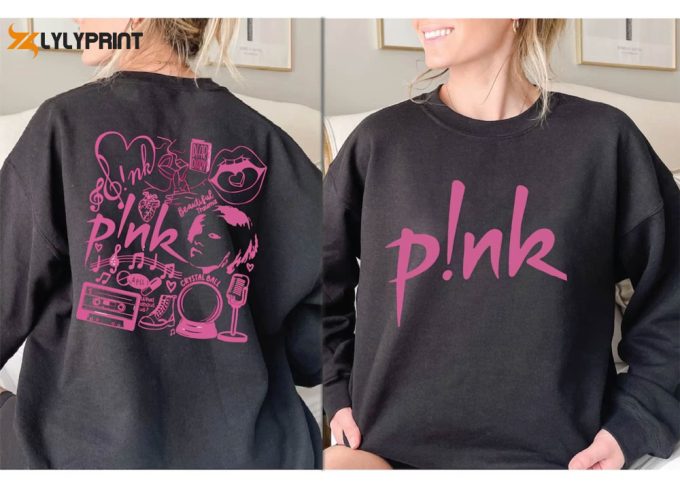 P!Nk Pink Singer Carnival 2023 Tour Shirt - Fan Lovers Music Tour &Amp;Amp; Trustfall Album Concert Attire 1