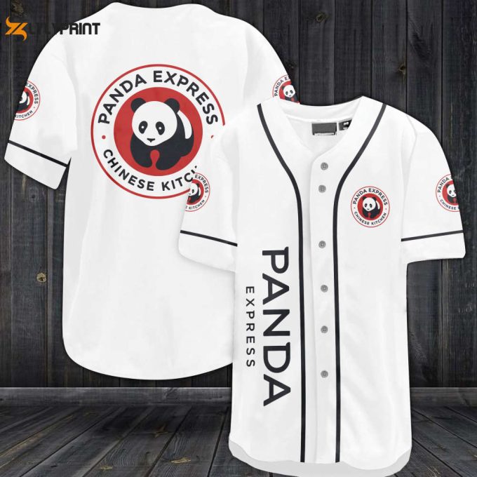 Panda Express Baseball Jersey -White 1