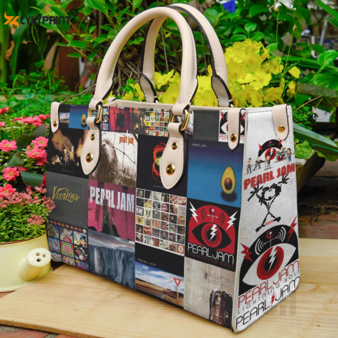 Pearl Jam Lover Leather Bag For Women Gift 1