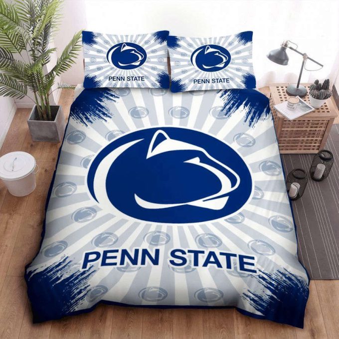 Penn State Nittany Lions Duvet Cover Bedding Set Gift For Fans 2