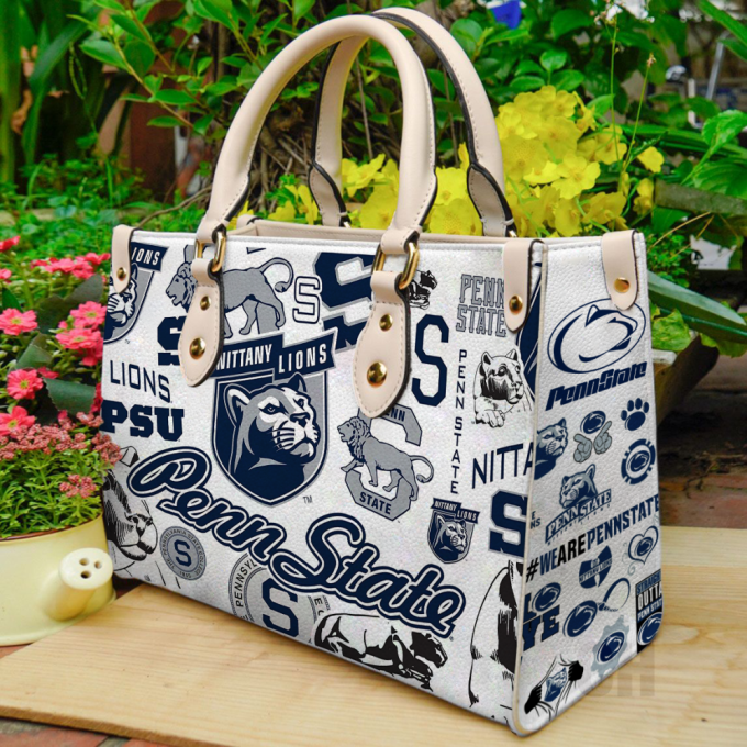 Penn State Nittany Lions Leather Bag For Women Gift 2