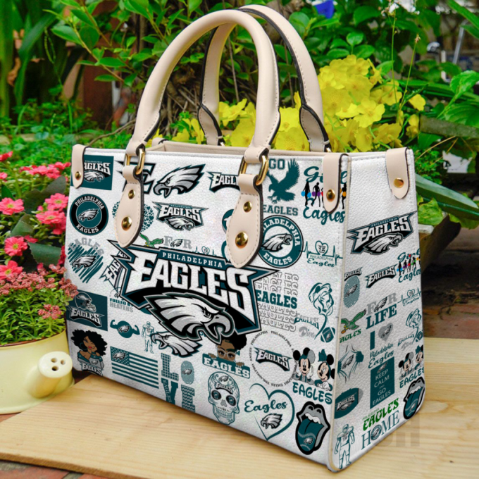 Philadelphia Eagles Lover Leather Bag For Women Gift 2