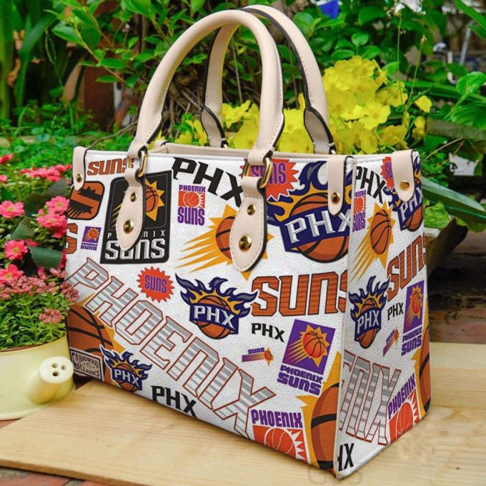 Phoenix Suns Leather Bag For Women Gift 2