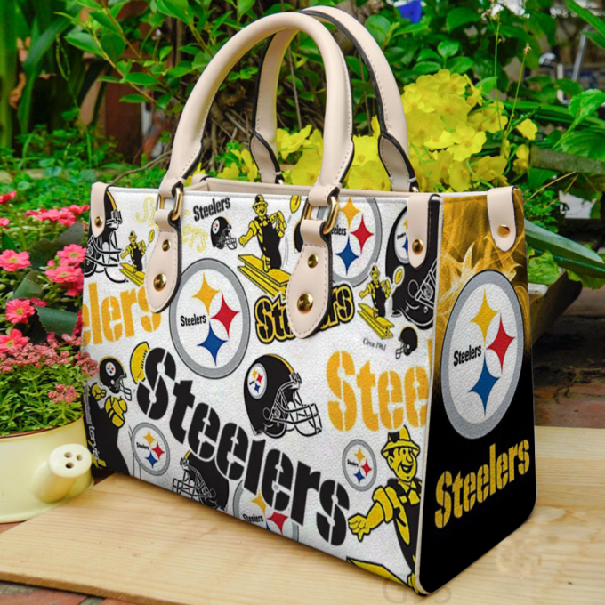 Pittsburgh Steelers Love A1 Leather Bag G95 2