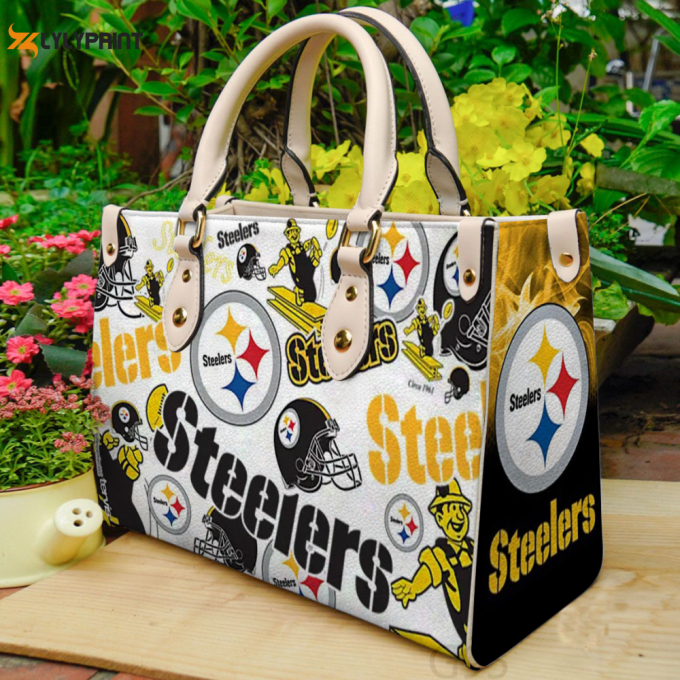 Pittsburgh Steelers Love A1 Leather Bag G95 1