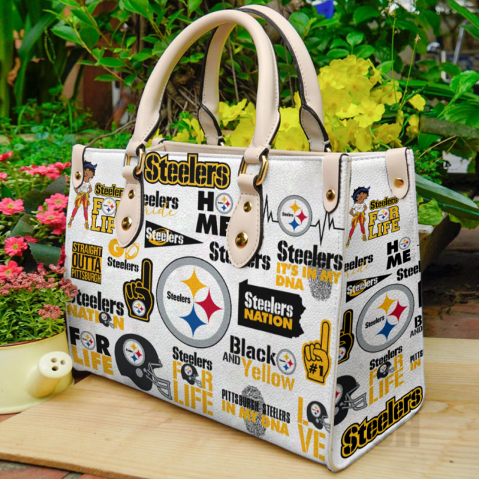 Pittsburgh Steelers Nfl Leather Bag For Women Gift 2