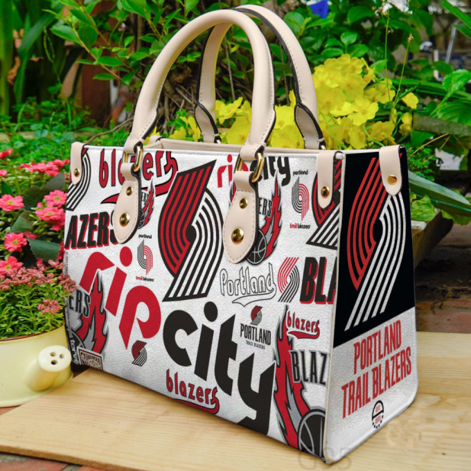 Portland Trail Blazers A1 Leather Bag G95 2