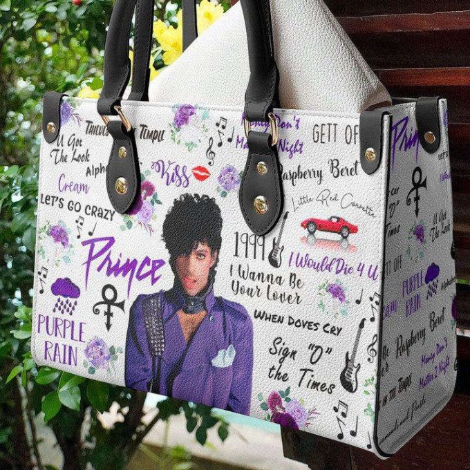 Prince Purple Best Leather Bag For Women Gift 2