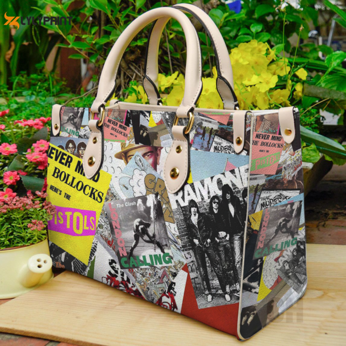 Punk Rock Leather Bag For Women Gift 1