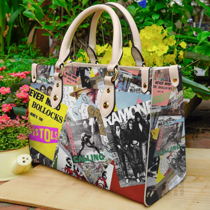 Punk Rock Leather Bag For Women Gift 2