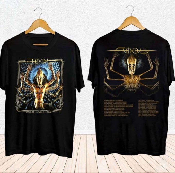 Rock Band Tool 2024 Tour Shirt: Unisex Concert Gift For Tool Fans 1