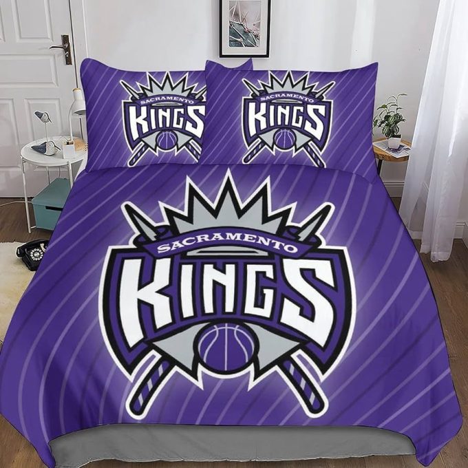 Sacramento Kings Duvet Cover Bedding Set Gift For Fans 3