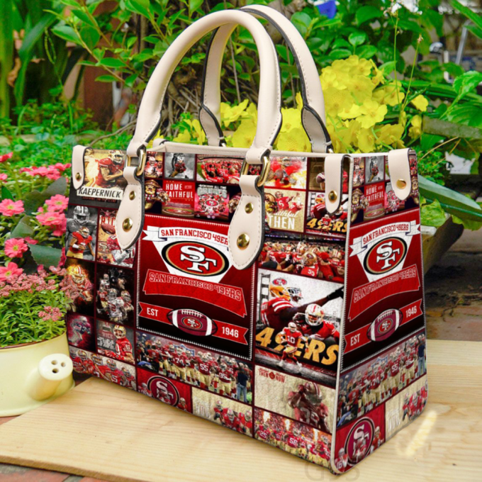 San Francisco 49Ers Love 1I Leather Bag For Women Gift 2