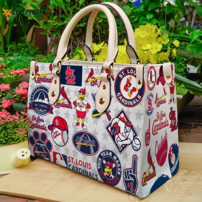 St Louis Cardinals I0 Leather Bag G95 1