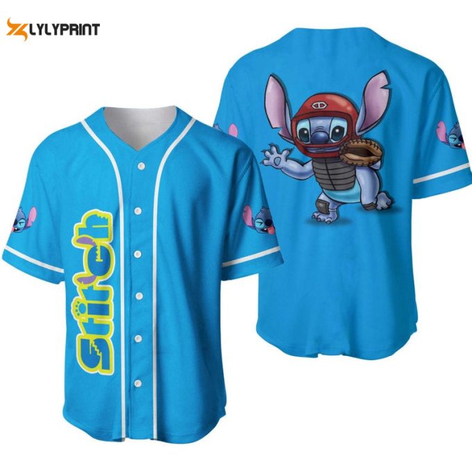 Stitch The Catcher All Over Print Baseball Jersey