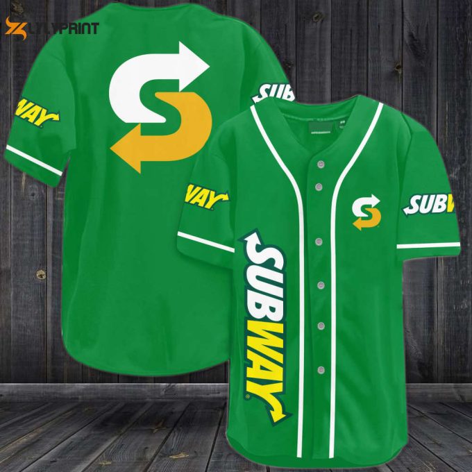 Subway Baseball Jersey 1