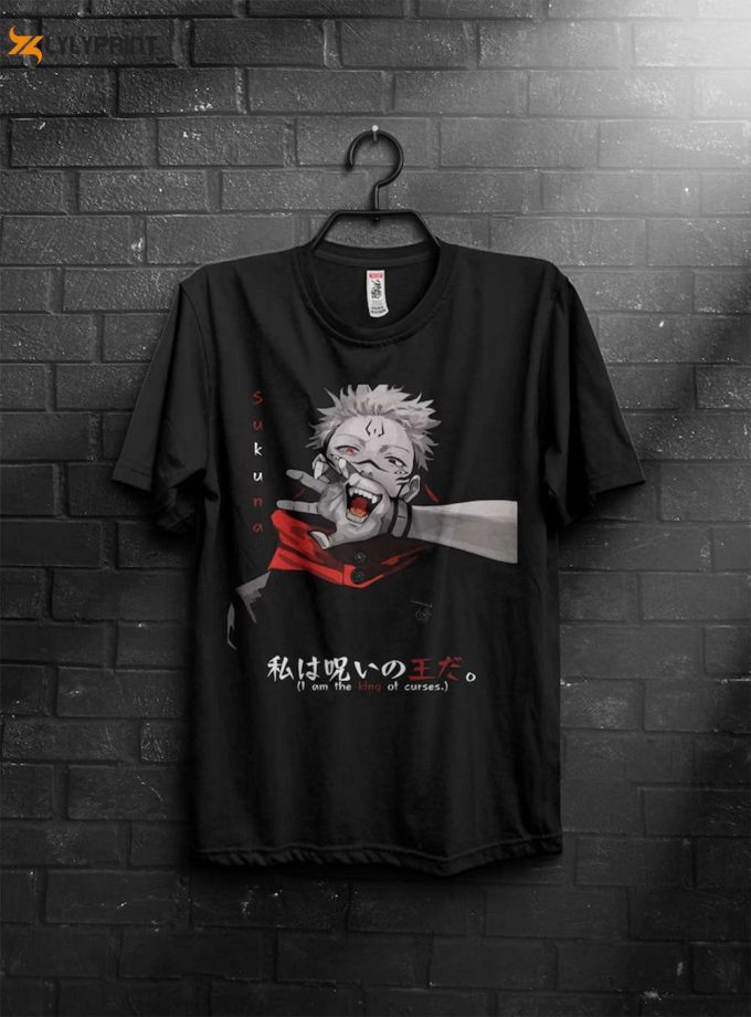 Satoru Jujutsu Anime Shirts: Unique Gifts For Her Men &Amp;Amp; Boys - Itadori Sukuna T-Shirt 1