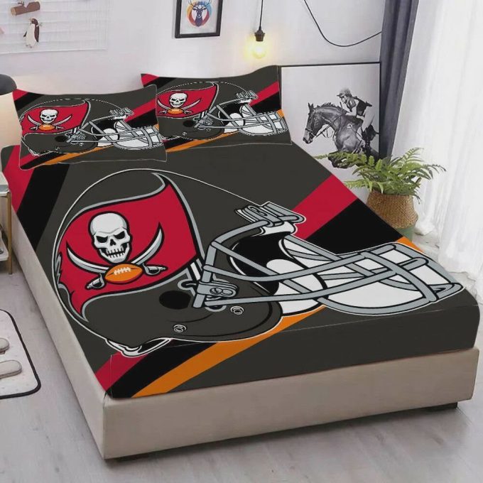 Tampa Bay Buccaneers Duvet Cover Bedding Set Gift For Fans 2