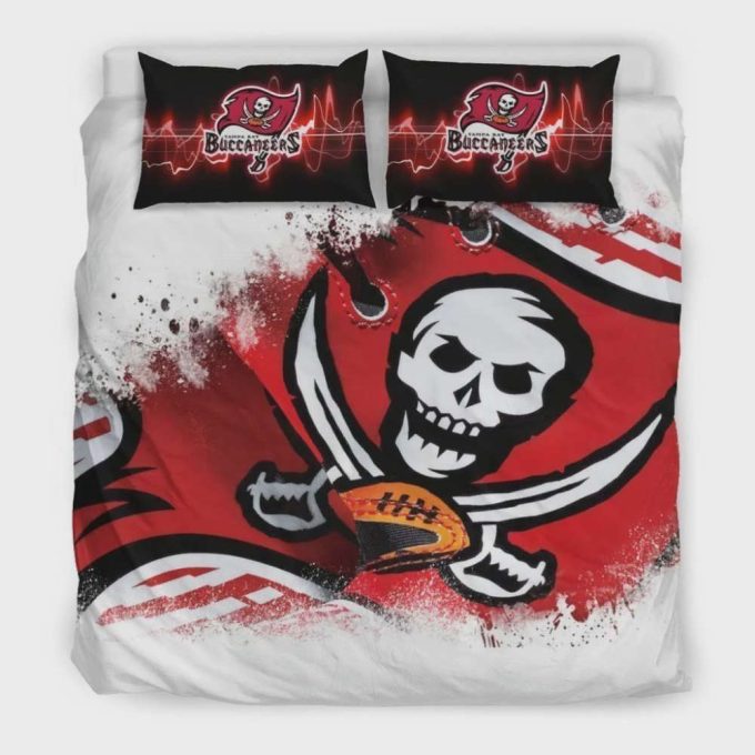 Tampa Bay Buccaneers Duvet Cover Bedding Set Gift For Fans 2