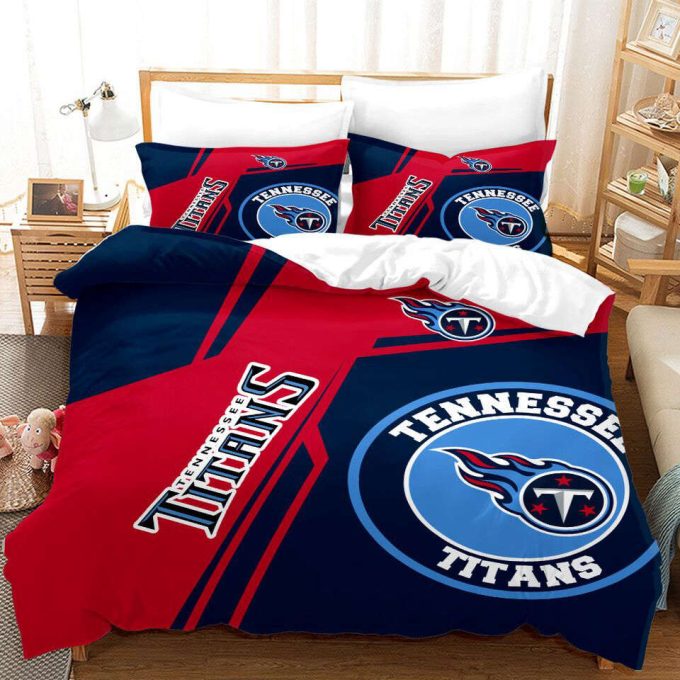 Tennessee Titans Duvet Cover Bedding Set Gift For Fans 2