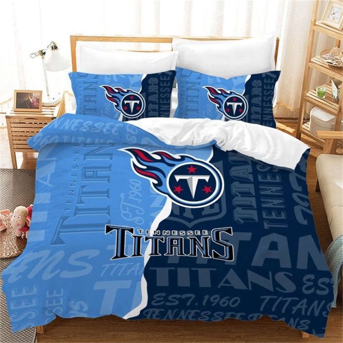 Tennessee Titans Duvet Cover Bedding Set Gift For Fans 2