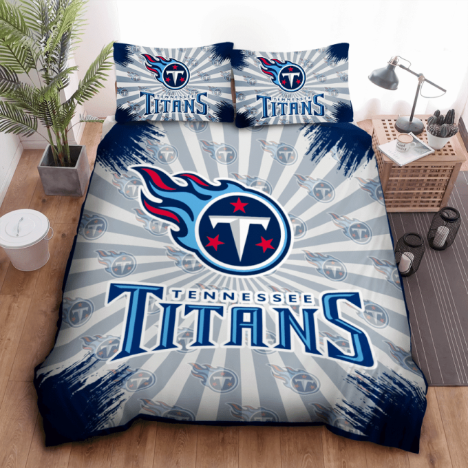 Tennessee Titans Duvet Cover Bedding Set Gift For Fans 2